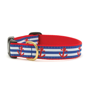 Anchors Aweigh Dog Collars from Absolutely Animals